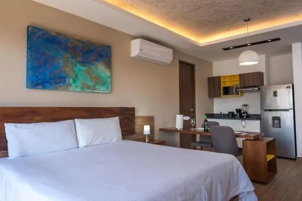 Apartment Yellow Condo Playa del Carmen Mexico