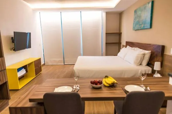 Yellow Condo Playa del Carmen Mexico