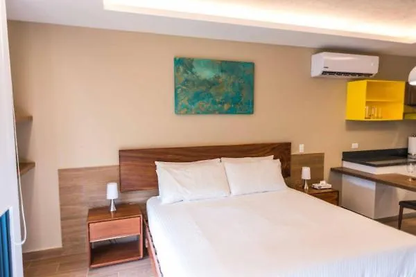 Yellow Condo Playa del Carmen Mexico