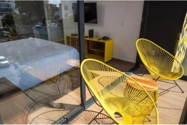 Apartment Yellow Condo Playa del Carmen Mexico
