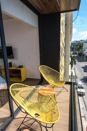 Yellow Condo Playa del Carmen Mexico